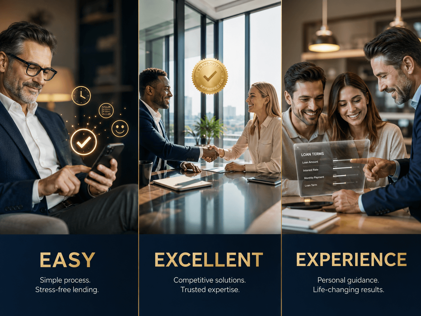 3E Lending: easy, excellent, experience